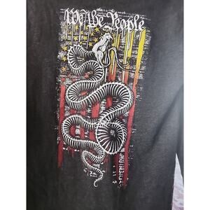 Howitzer Style Youth T-Shirt Freedom Spine Military Grunt MFG Small NWT A113